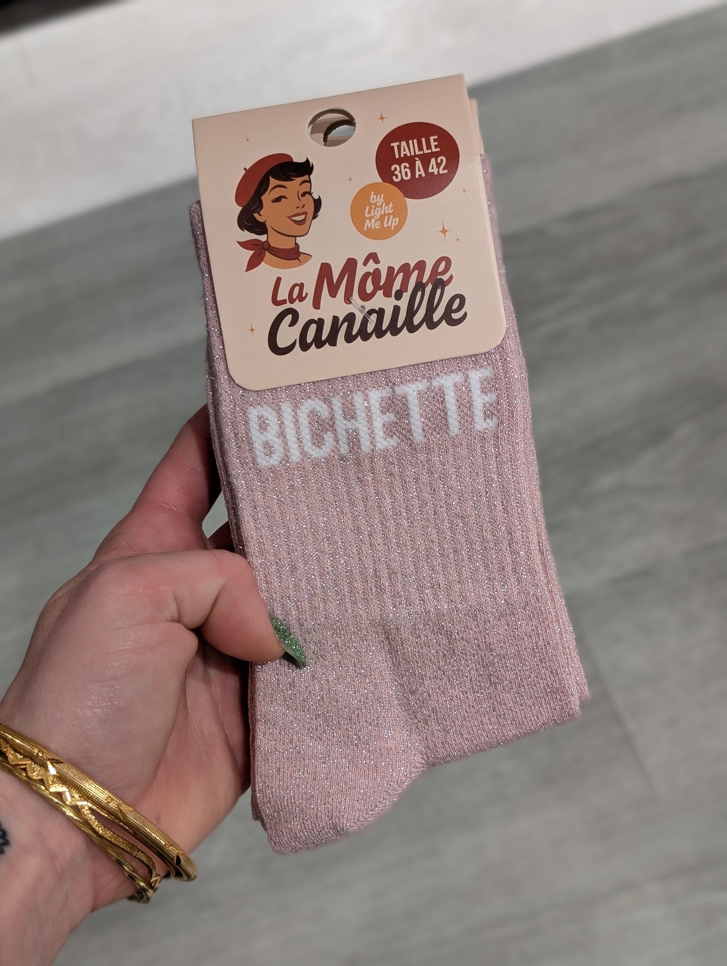 Chaussettes à Paillettes