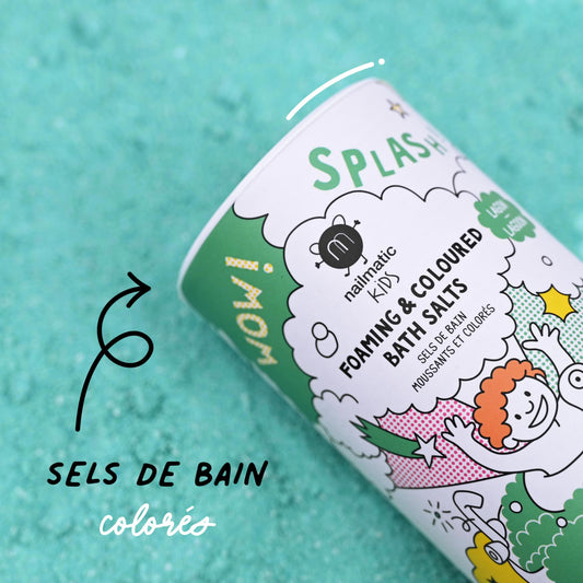 Sel de Bain Nailmatic - Vert