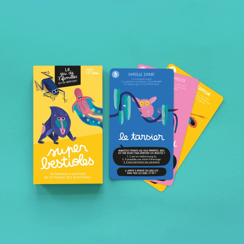Jeux de 7 familles - Super Bestioles