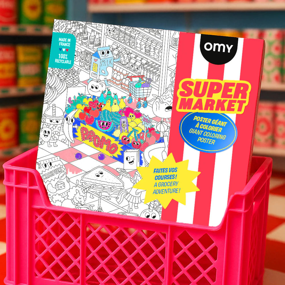 Poster Géant Super Market